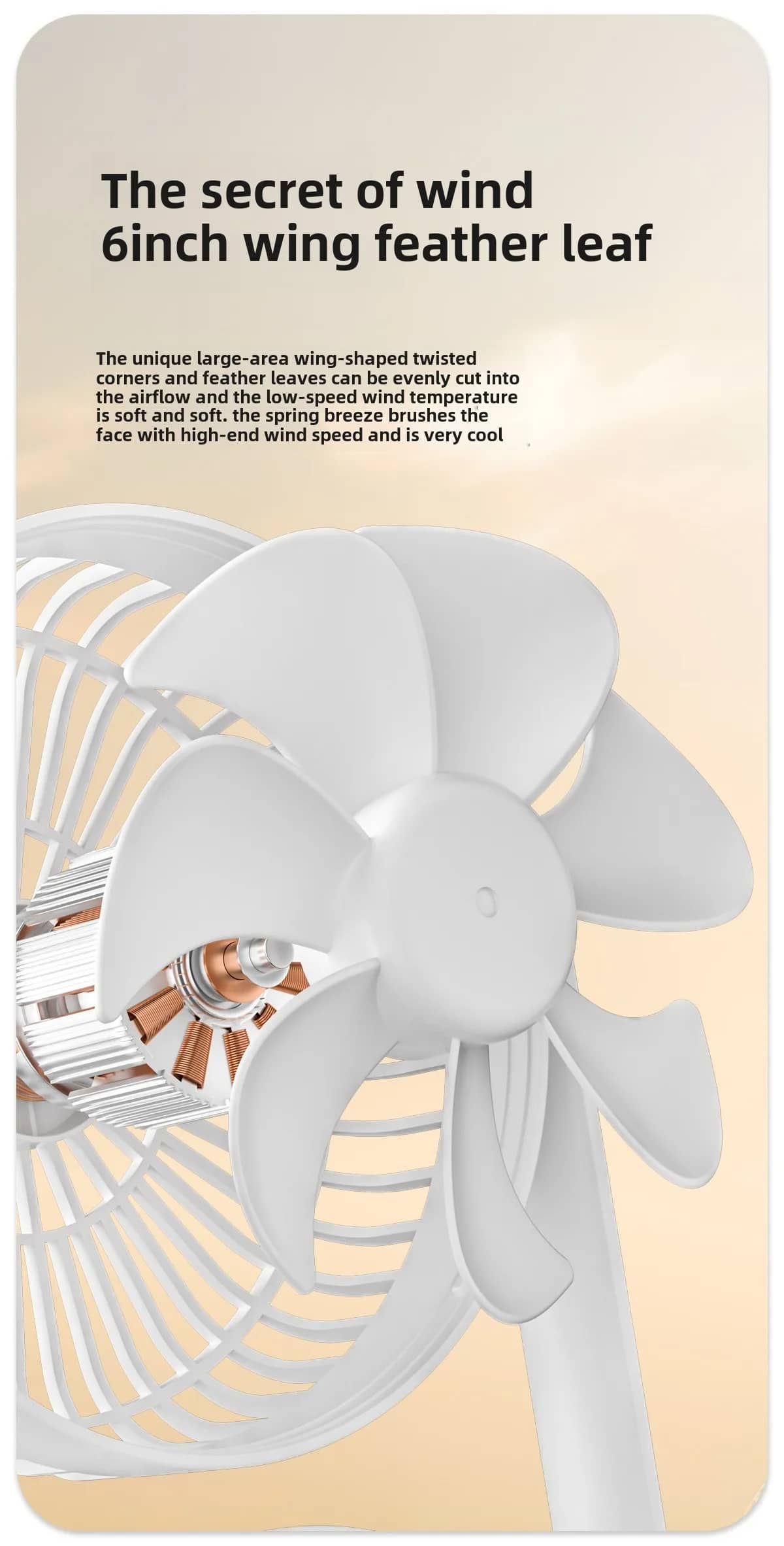 Double-Head High Wind Air Circulation Desktop Fan Portable Double-Layer Cooling Fan (SB-052 Desktop Fan)_000312